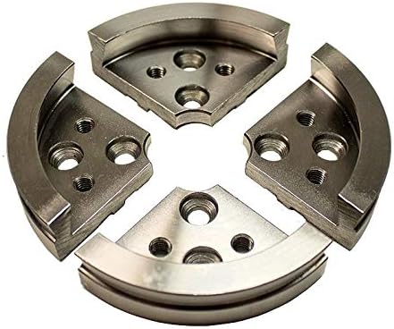 Nova 23108 Supernova 2 Premier Pro-Tek Chuck Bundle for Wood Lathe Turning with Pro-Tek 2" Jaws, 4" Bowl Jaws, 5" Bowl Jaws, Woodworm Screw, Case & Accessories, plus Nova ILNS 1-1/4" x 8tpi Insert
