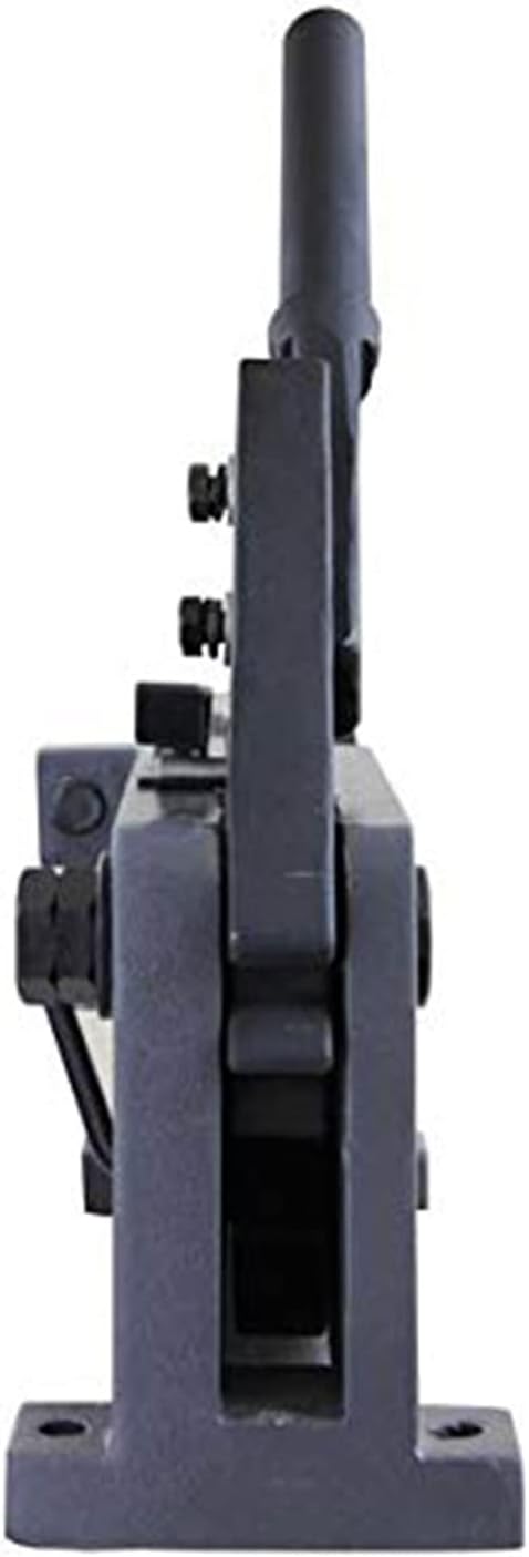 KAKA INDUSTRIAL Manual Sheet Metal Shear | Cuts Round Steel up to 0.95 inch, Rebar, Flat Bar, Square Steel, Rod | Heavy-Duty Benchtop Tool MS-24 for Metalworking, Construction, and DIY Projects