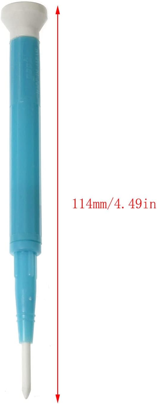 RLECS 4IN1 Ceramic Screwdriver Adjusting Screwdriver Stepper Dirvers Non-conductive Screw Driver Repair Hand Tool Screwdriver Bit 1.3mm, 1.8mm, 2.6mm, 2mm