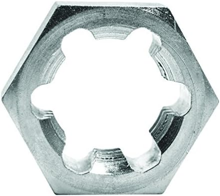 Century Drill & Tool 92924, 1-1/4-12 NF, National Fine Fractional Right Hand Rethreading Die, High Carbon Steel, Fix Bolts or Studs
