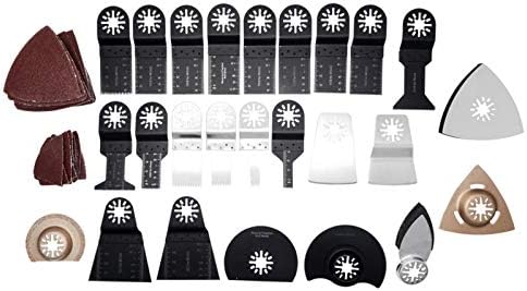 Oscillating Tool Blades, Oscillating Multitool Saw Blades Accessories Kit 68pcs for Most Oscillating Tools