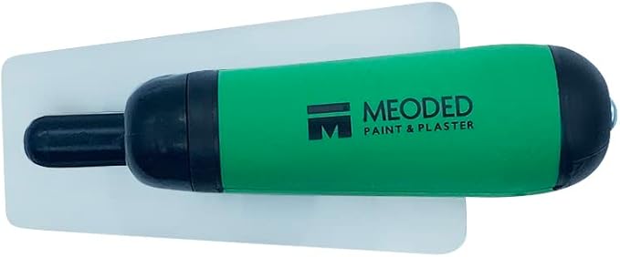 Stainless Steel Plaster Trowel, (5.5x2inch) Venetian Plaster Trowel, Plaster Tool, Mini 40x80x140mm, Meoded Paint & Plaster