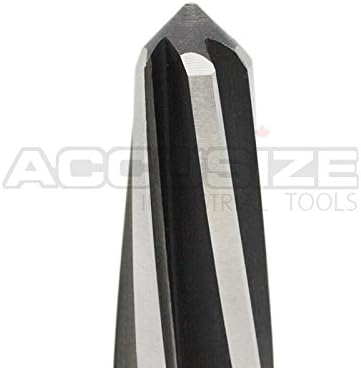 Accusize Industrial Tools 1-3/16'' H.S.S. Aligning Reamer with 3/4'' / 0.75'' Weldon Shank, Spiral Flute, 0521-1316