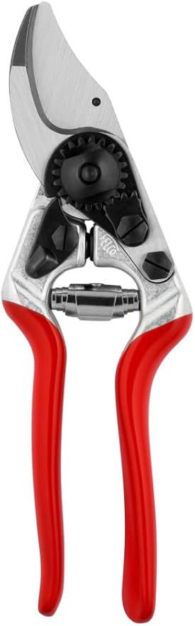 Felco F 14 Pruning Shears ??7.1" Garden Clippers for Small Hands with Bypass & Anvil Blades | Hand Pruners for Gardening | Garden Tool Cutter with Forged Alloy Steel Build, Lightweight Swiss Design