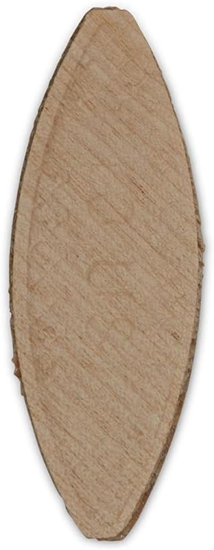 Wooden Joiner Biscuits, Size 10, Pack of 250 Pieces, Premium Birch Wood Joining Biscuits for Strong & Precise Joints