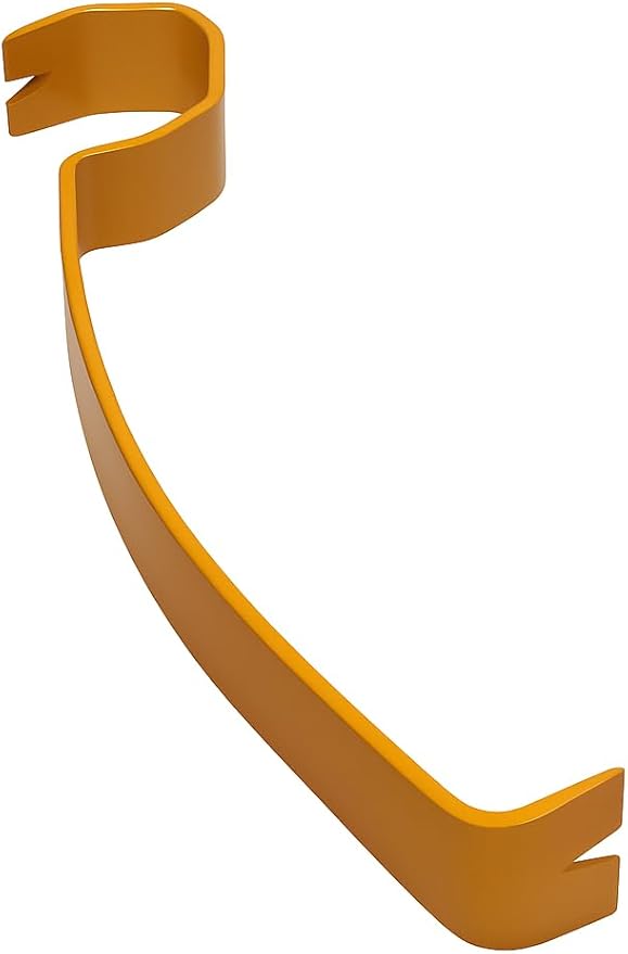TOLSEN 15" Pry Bar ??PATENT PENDING Hexagon Shaft Design for Tight Spaces & Leverage, Heavy Duty Nail Puller & Trim Removal Tool, Precision Crowbar for Construction, Demolition, Carpentry Use