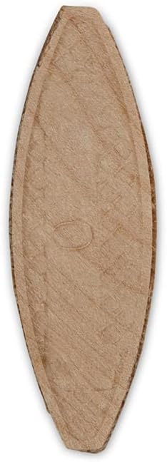 Wooden Joiner Biscuits, Size 0, Pack of 250 Pieces, Premium Birch Wood Joining Biscuits for Strong & Precise Joints