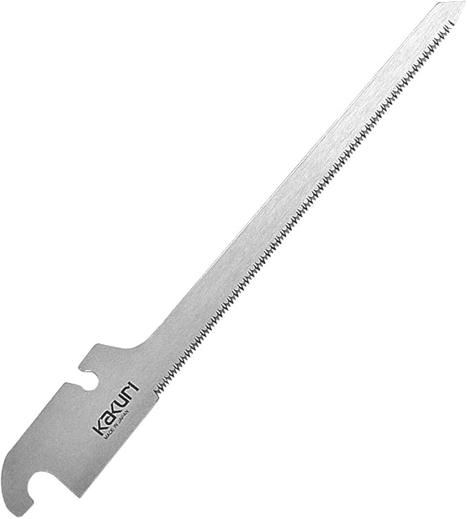 KAKURI Japanese Keyhole Saw 6" Fine Teeth, Replacement Blade - Made in Japan