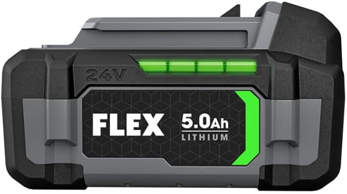 FLEX 24V Lithium-Ion Starter Kit with 5.0Ah Lithium Battery and 160W Fast Charger - FX0411-1C