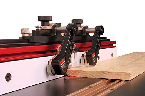 JessEm 04301 Clear-Cut TS Stock Guides – Precision Table Saw Stock Control with Roller Bearings for Safer, Cleaner, and Accurate Cuts