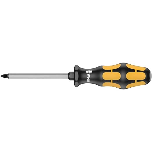 Wera 05017005001 Kraftform Plus 917 SPH Phillips Screwdriver, PH 1 Head, 3 1/8" Blade Length