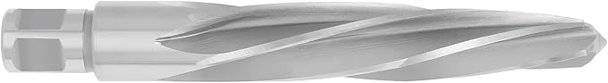 Accusize Industrial Tools 15/16'' H.S.S. Aligning Reamer with 3/4'' / 0.75'' Weldon Shank, Spiral Flute, 0521-1516