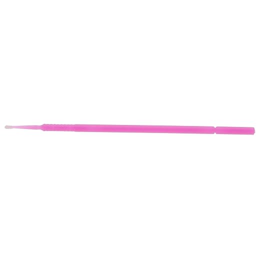 HSB 101319, Micro-Brush Applicators, Disposable Dental Micro Brushes, Bendable Neck for Precision Application, Ideal for Dental & Cosmetic Applications, Fine, Pink, 400/Pk, Case of 40 Boxes