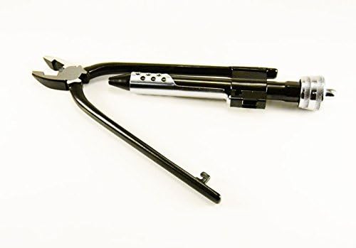 Race-Driven Safety Wire Pliers, 8" Twist Twisting Cutting Plier, Steel, 1 Piece