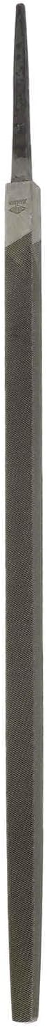 HARFINGTON 12" Square Fine Cut File Double Cut Teeth Fine Metal File High Carbon Steel T12 without Handle for Metal Wood Finishing Roughing Shaping, Grey