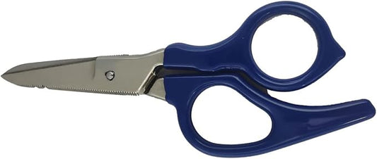 12-229 5in. Heavy Duty Stainless Steel Electrician's Scissor with Ergonomic Handle