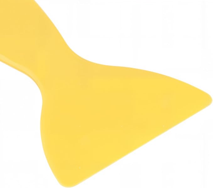 80 Pack 2 Inch Putty Knives, Plastic Putty Knife, Flexible Plastic Paint Scrapers, Black and Yellow Putty Knife Scraper for Spackling, Painting, Spreader, Spackle