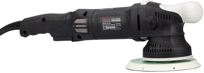 Maxshine 21mm, 6" Plate M21 Pro Dual Action Polisher & 16oz AIO Polish - 6-Speed, 5/16??24 Thread - Auto Detailing Tool for Buffing, Paint Protection, Swirl & Scratch Repair, Glossy Shine, Restoration