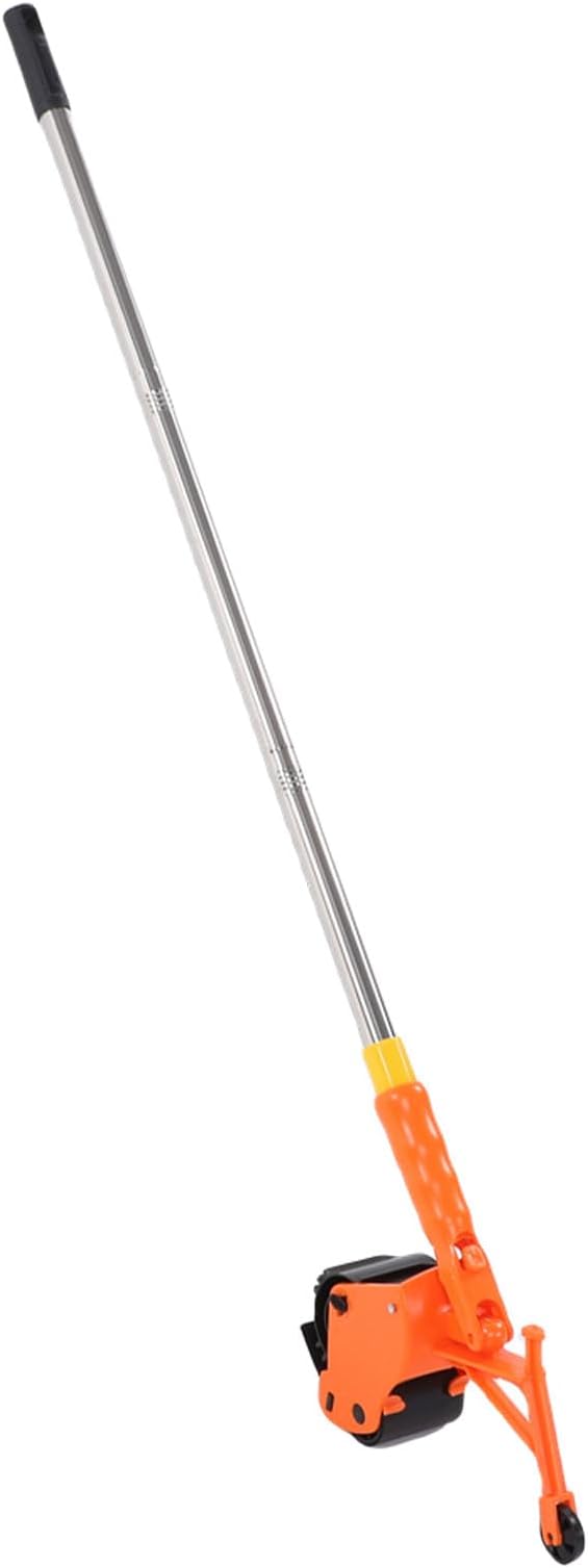 GLOGLOW Floor Tape Applicator, Hand Pushed Court Line Tape Machine for PVC PE EVA Films, Ergonomic Design for Home Office Warehouse Floor Marking Tools Paint, Coating, and Wall Treatment