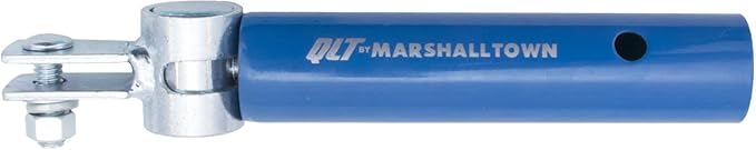 QLT By MARSHALLTOWN Mini Rock-It, Concrete, Angle Adapter, 1 3/8 Inch Snap, 16-MR