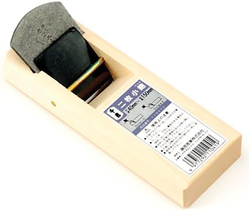 Senkichi Double Blade Hand Plane 40 x 150 mm (Japan Import)