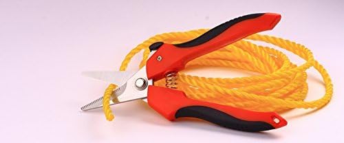Ascend Tools 7-1/2 inch Medium Duty Professional Spring Loaded Multipurpose Straight Edge Shears