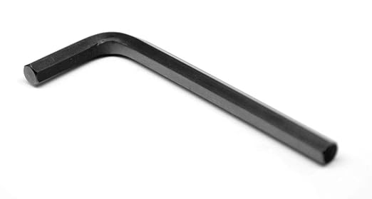 M4 Hex Key Short Arm Alloy Steel 6150 Black Oxide Pk 2000