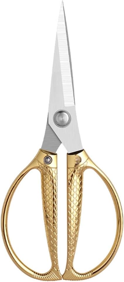 Yellow Office Scissors -Heavy Duty & All Purpose, Stainless Steel shears, Ideal for Kitchen office & Home Use