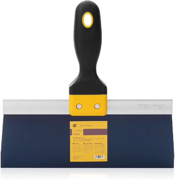 Bates- Taping Knife, 10 Inch, Blue Steel Drywall Taping Knife