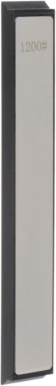 uxcell Diamond Sharpening Stones 1200 Grit Whetstone Knife Sharpener Stone with Non-Slip Base