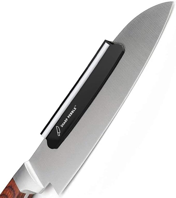 Sharp Pebble Extra Large Sharpening Stone Set - Whetstone Knife Sharpener Set - Grits 400/1000/6000 Waterstone, Flattening Stone & Angle Guide