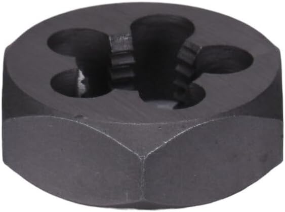 Century Drill & Tool, 95625, 16X2.00, Hex Die, Precision Cut External Threads, High Carbon Alloy Steel