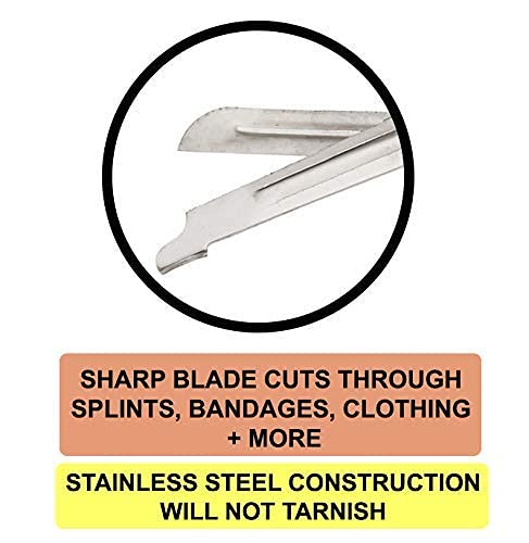SURGICAL ONLINE 50-Pack Heavy Duty EMT Trauma Shears 7.25" in Assorted Rainbow Colors