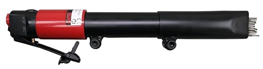 CS Unitec | 111.1099 | 1B Needle Scaler. Inline Grip, 12 Needles (3 mm), 3.5 Lbs., 3,800 Blows per Minute - Made in England