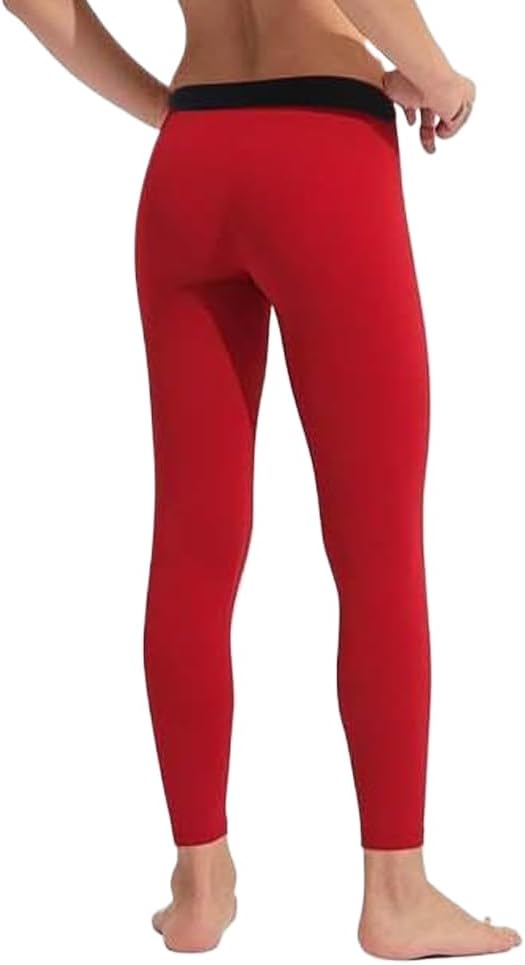 LANBAOSI Youth Boys Compression Leggings Athletic Pants Base Layer Football Workout Tight