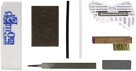 DEMON UNITED Snow Ready Ski Tuning Kit & Snowboard Tuning Kit with Iron- Includes 1.06 LBS of Wax - Good for Over 20 Ski or Snowboard Tune Ups