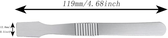 5PCS Electronic Repairs Flat Head Pry Bar Set 12cm Length Stainless Steel Maintenance Tool Suitable for Furniture Dismantling Renovation Work Equipment Maintenance