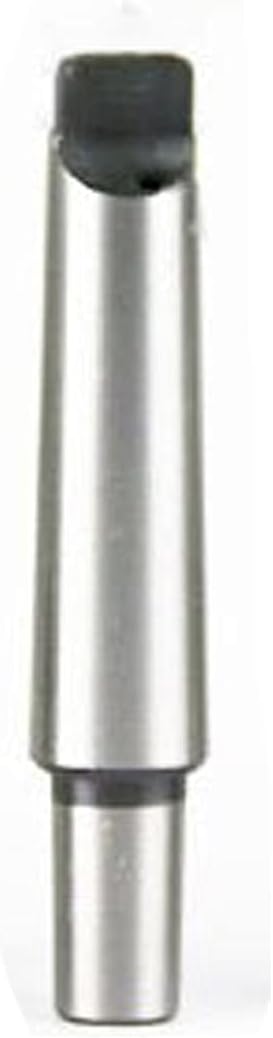 Morse Drill Chuck Arbor, 45# Steel Drill Chuck Arbor Morse Taper Shank Arbor HRC-55 for Lathes and Drill Presses MT3-B18