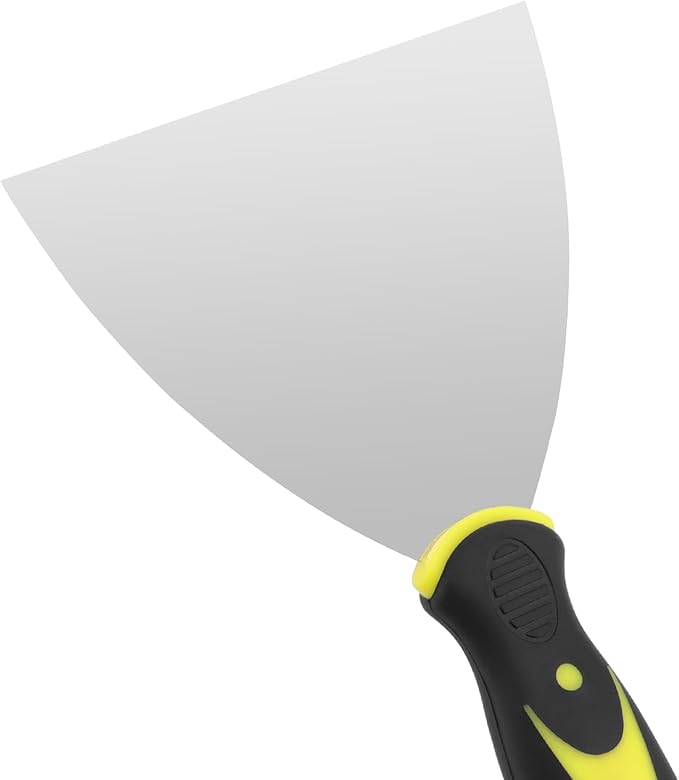 20PCS Putty Knife Set 1, 2, 3, 4, 5 Inch, Stainless Steel Spackle Knives, Metal Knife Scrapers with Non Slip Handles for Drywall Finishing, Plaster Scraping, Decals, and Wallpaper
