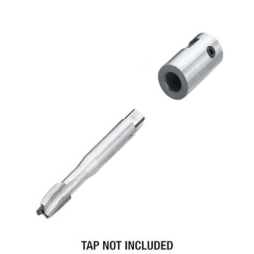 CS Unitec 3/4" Weldon Tap Holder for 5/16" Diameter Taps - Mag Drill Tap Collet - Fits Standard Weldon Chucks On Most Magnetic Drill Presses (TCM 5/16)