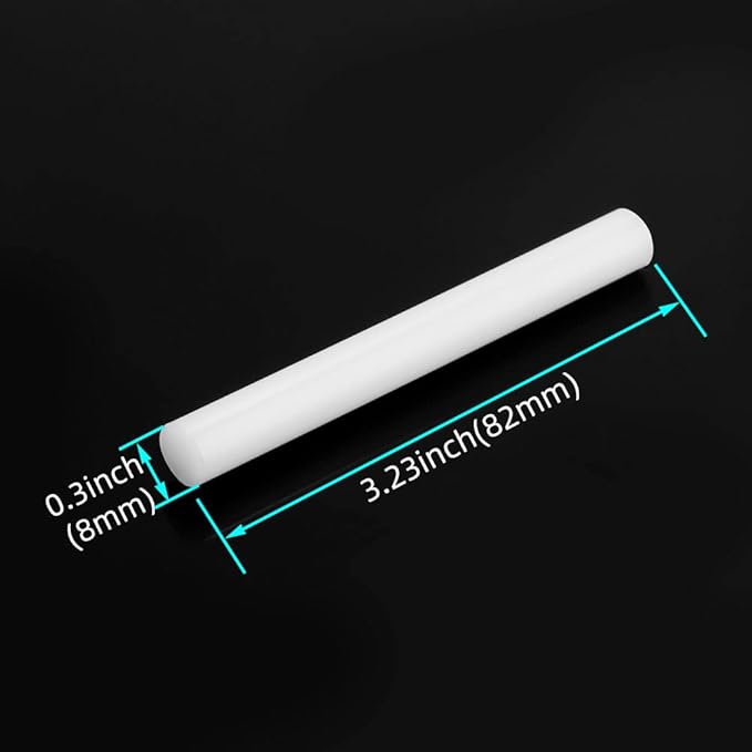 6 Pack Nylon Drift Punch Rod for Glock and Colt 1911 Sight, Non-marring Polymer Sight Removal Tool for Dovetail Style Front/Rear Sight
