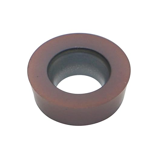 Carbide Milling Insert Round RPMW1003 MO (R5) CNC Milling Machine Indexable Milling Insert, Multilayer Coated Lathe Tool Insert,Suitable for Processing Steel and Stainless Steel.10 Pieces/Box