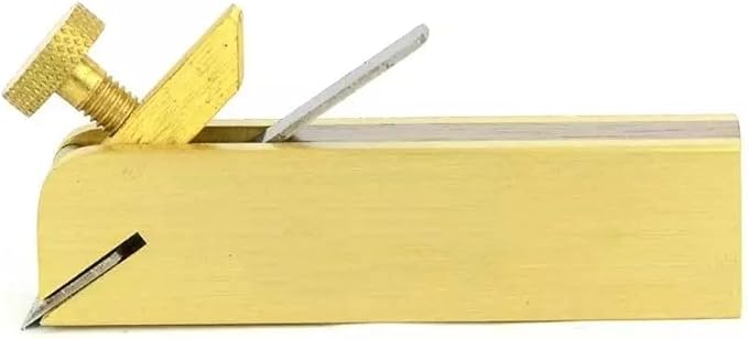 MPBN Miniature Rosewood & Brass Bullnose Plane for Crown Tools