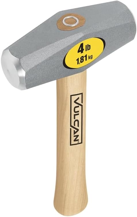 Truper 30949 4-Pound Drilling Hammer, Hickory Handle, 10-Inch