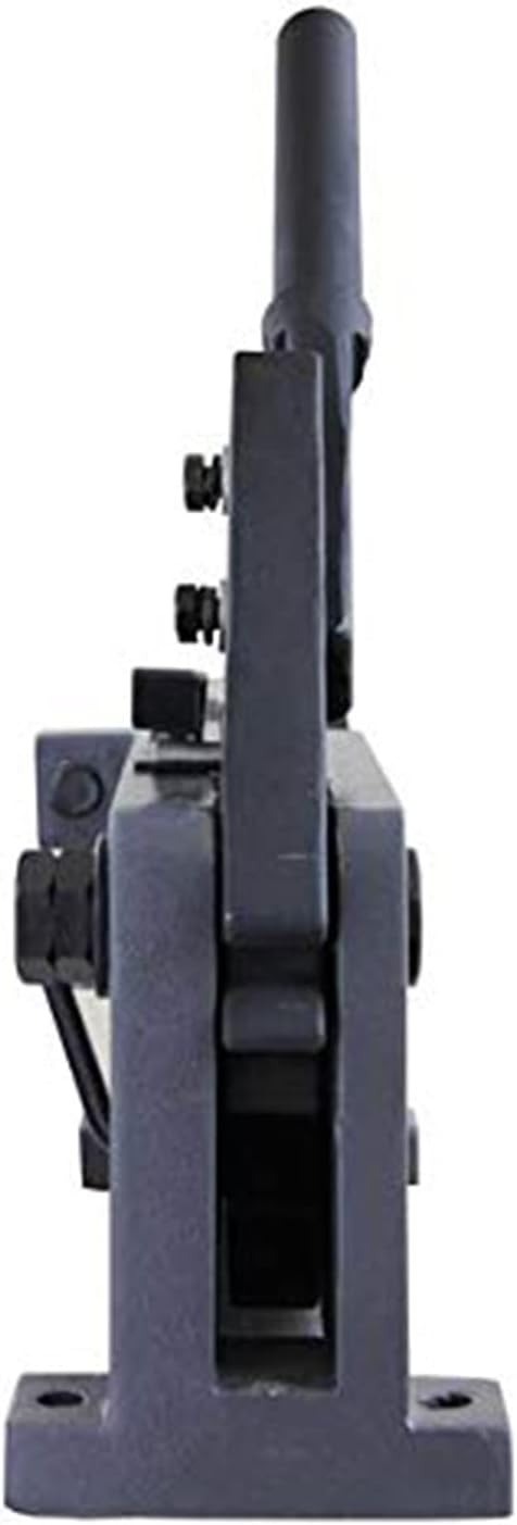 KAKA INDUSTRIAL Manual Sheet Metal Shear | 1.26Inch Round Steel, 1.5x0.5Inch Flat Bar, 1.1x1.1Inch Square Bar Cutter | Heavy-Duty Benchtop Tool MS-32 for Metalworking, Construction, and DIY Projects