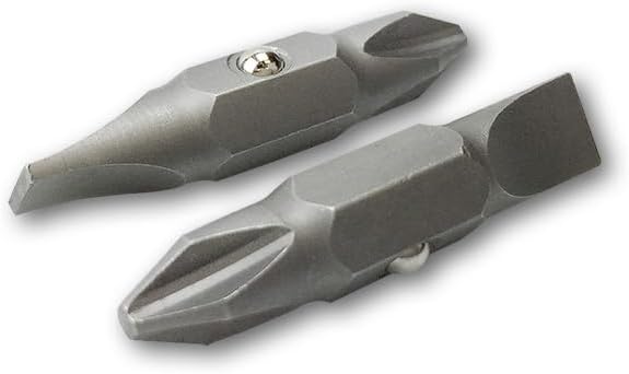 Klein Tools 32483 Bit for 11-in-1 and 10-in-1 Klein Screwdriver Nut Driver, #2 Phillips, 1/4-Inch Slotted