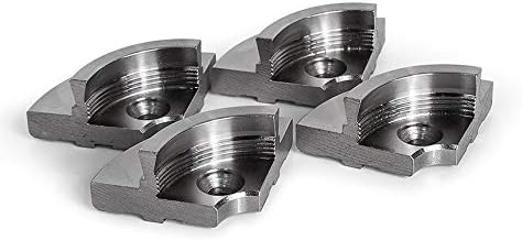 Nova Pro-Tek 48296 G3 Wood Lathe Chuck Kit with 3 jaw sets (2" Standard, 4" Bowl Jaws, and 1" Pin Jaws) insert version, with adapter insert (with IXNS 1" x 8tpi Insert)