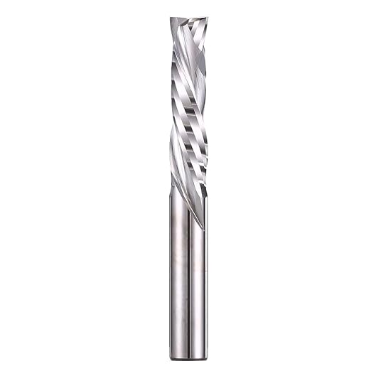 Carbide Compression Router Bit Up&Down 2 Flutes End Mills 5/16" Shank with 5/16" Cuting Diameter,1-3/8" Cutting Length for CNC Mill Machine Woodworking 1 Pack