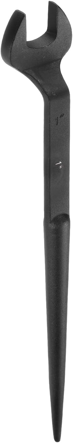 HARFINGTON Single Open End Spanner Wrench 1-inch 15 Degree Angle Single Open End SAE Construction Spanner Wrenches with 60째Offset Handle for Automotive Mechanical Maintenance