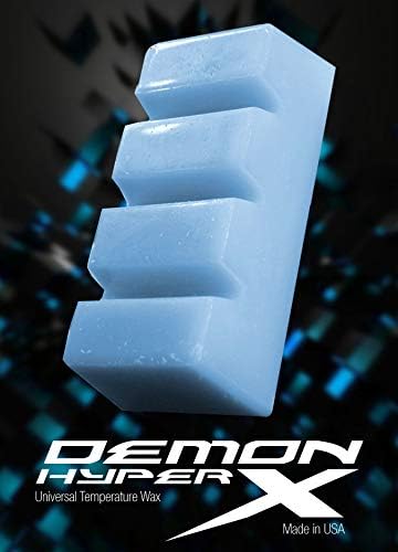 Demon Hyper Ski Tuning Kit & Snowboard Tune Kit with Iron, 1lb Wax Block & Base Cleaner and Elite X Ski and Snowboard Edge Tuner w/Side Edge Multi-Tool w/ 3 Diamond Files